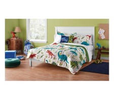 Your Zone Kid  s Dinosaur 7-Piece Full Size Bedding Set