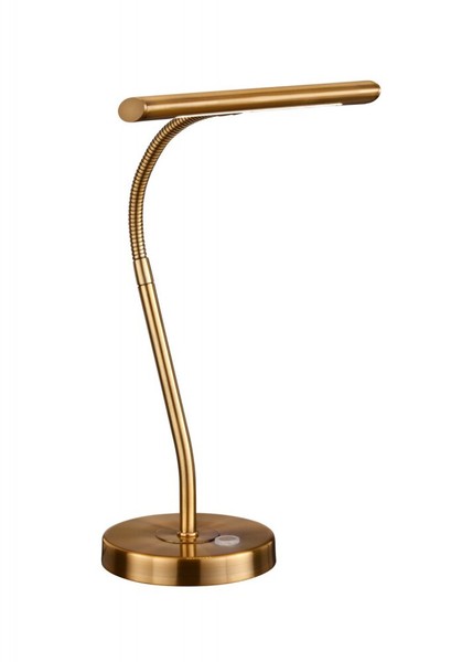 Elegante 4W Led Tischleuchte Hobbyzimmer Touch Altmessing Metall Licht Lampe-image