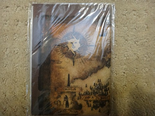 "Nuova mappa di gioco in tessuto autentica Dark Souls II 2 Collector's Edition 16,5"" x 11,7"