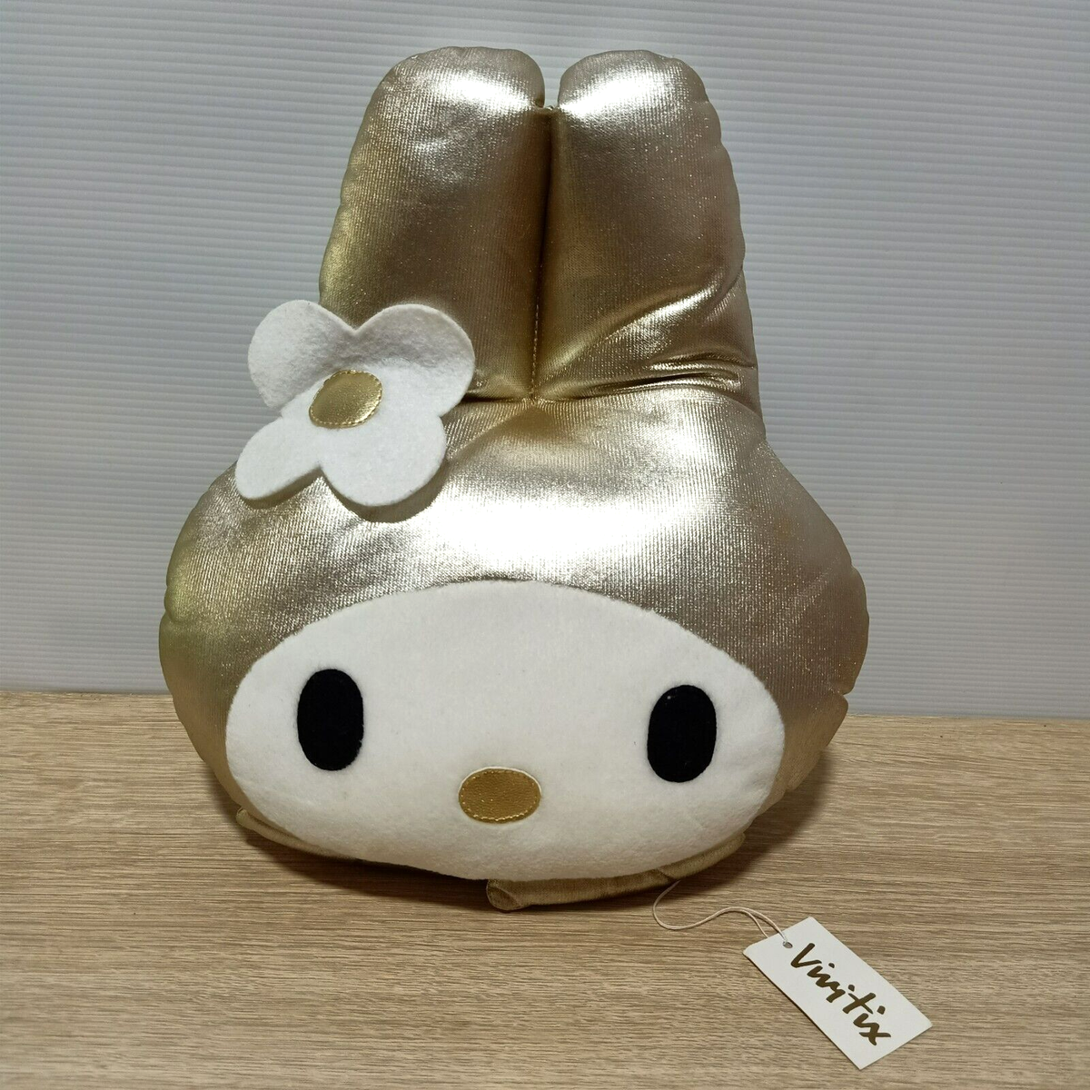 My Melody Head Plush Cushion Sanrio Vivitix VIntage 1998 Doll