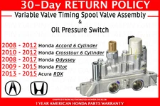 🔥 Genuine OEM Honda Spool Valve Variable Timing Assembly FR 15810-R70-A04 VVT🔥