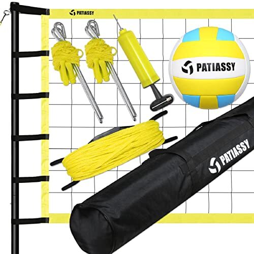 Outdoor Portable Volleyball Net Set System - Quick & Easy Setup Adjustable - Picture 4 of 7