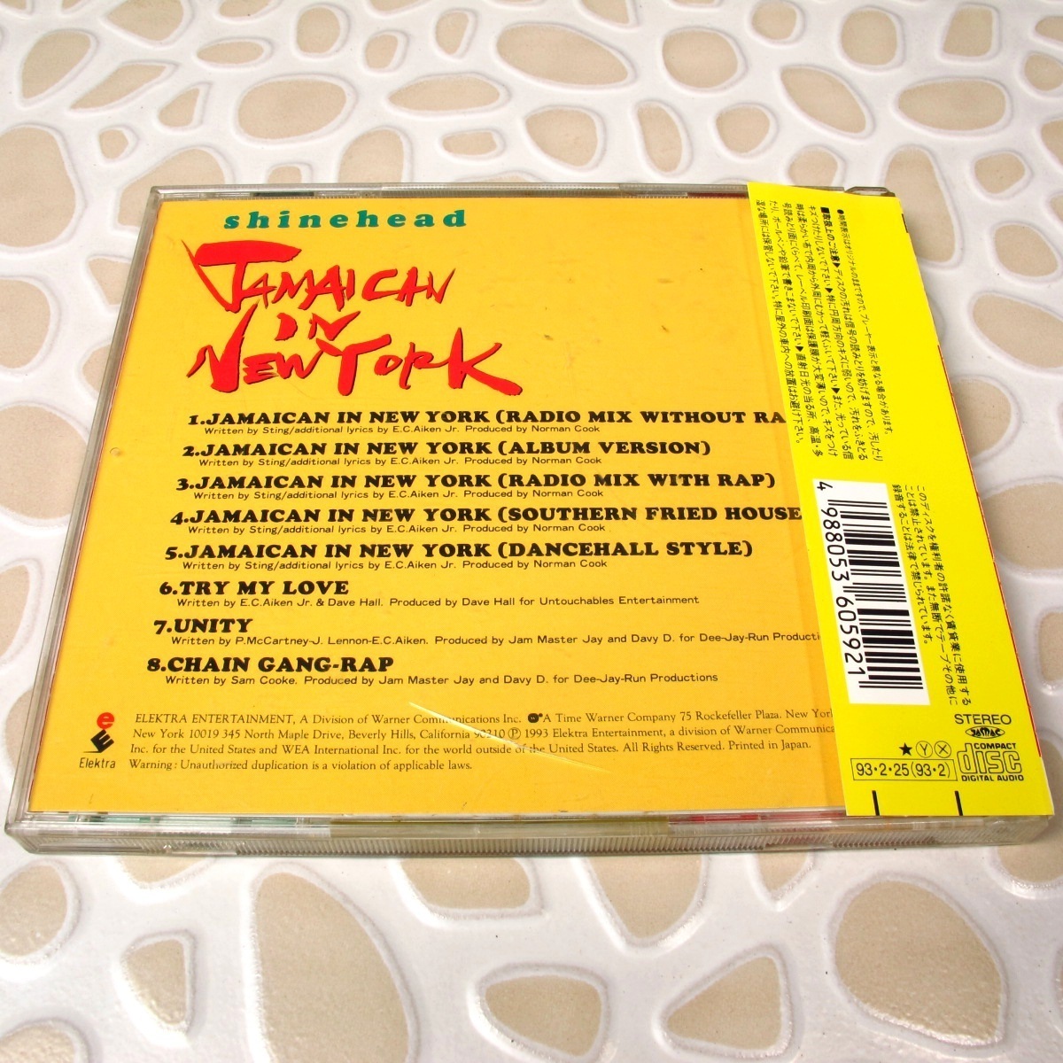 Shinehead - Jamaican In New York JAPAN CD 8 Tracks W/OBI #127-2 | eBay
