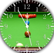 Snooker Billiard Pool Frameless Borderless Wall Clock For Gifts or Decor E418
