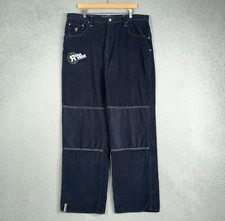 Vintage RocaWear Baggy Corduroy Pant Men 40x34 Loose Streetwear Y2K Rap Jay Z