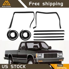 For 1983-1994 Chevy S10 Blazer GMC S15 Jimmy Door Seal Kit Inner & Outer Rubber