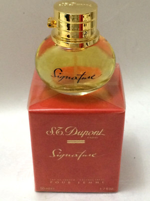 S.T. DUPONT SIGNATURE Pour Femme Perfume Women 1.7 oz/50 ml EDP Spray-VINTAGE