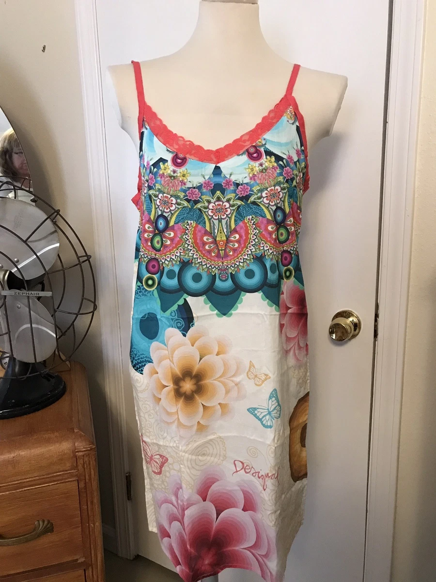 Desigual Womens Night Dress Gown Mandala SM MED Viscose eBay