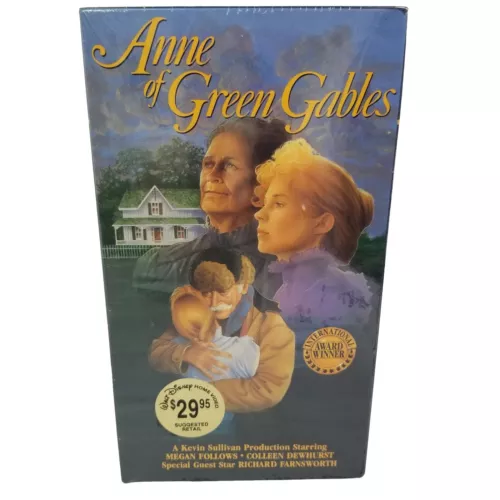 New Anne Of Green Gables 1985 2 VHS Set Megan Follows Jonathan Crombie Disney