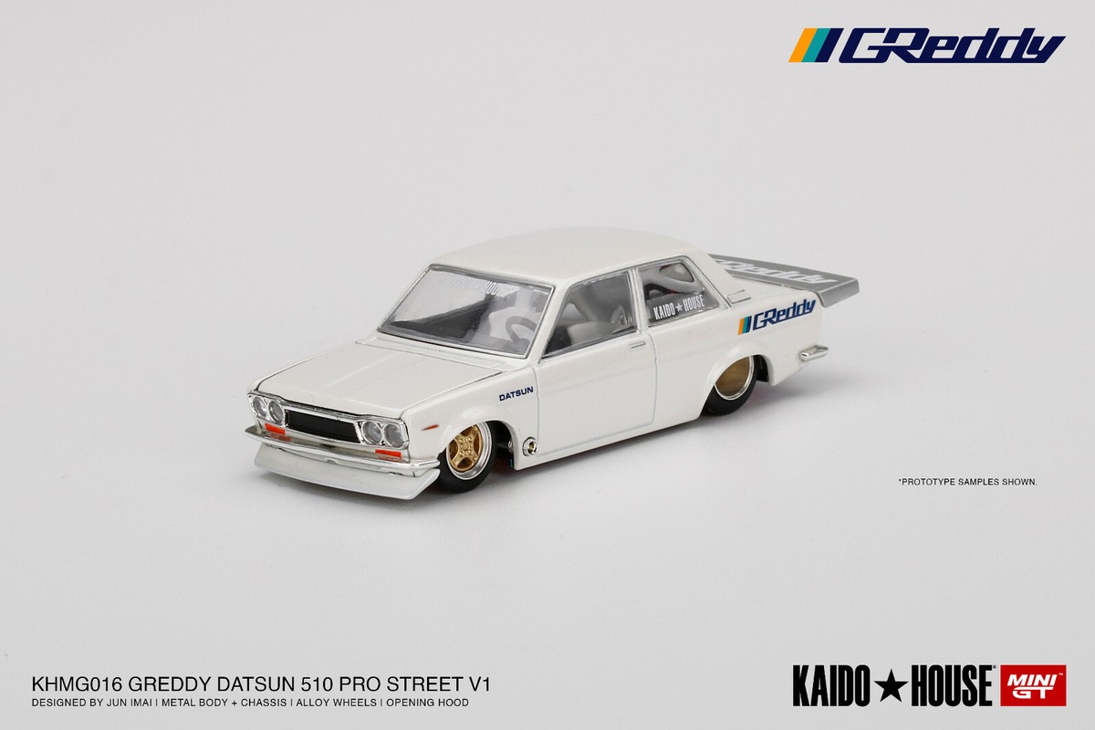 KAIDO HOUSE MINI GT ダットサン510 510ワゴン MINI GT 1/64 ダットサン KAIDO 510 ワゴン カーボンファイバー