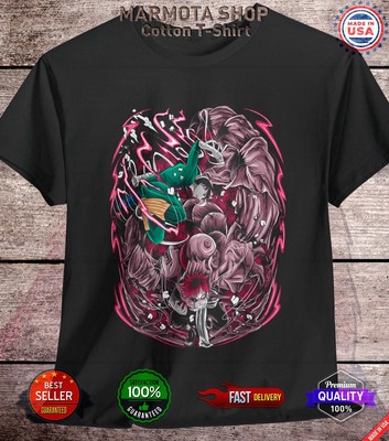 Gaara Rock Lee T-Shirt Naruto Madara Sasuke Kakashi Anime Unisex Tee Shirt Manga