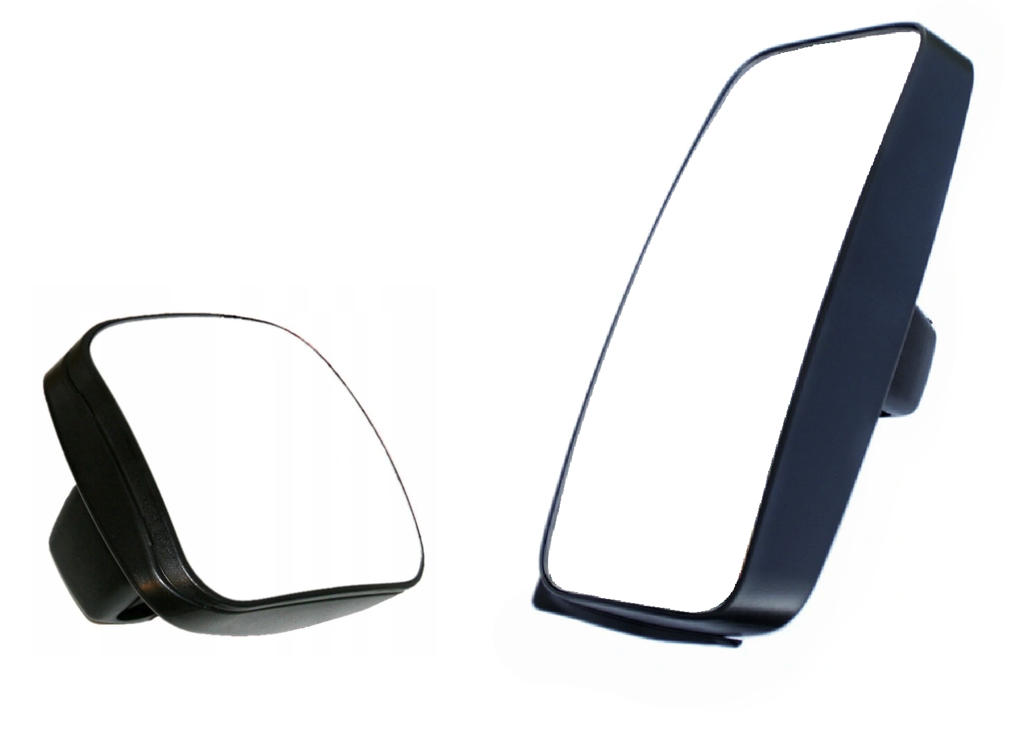 Specchietto Retrovisore Grandangolare Quadrato HD Convesso Ausiliario - Foto 3