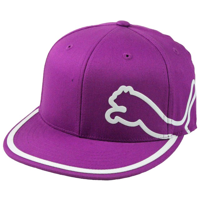 purple puma hat