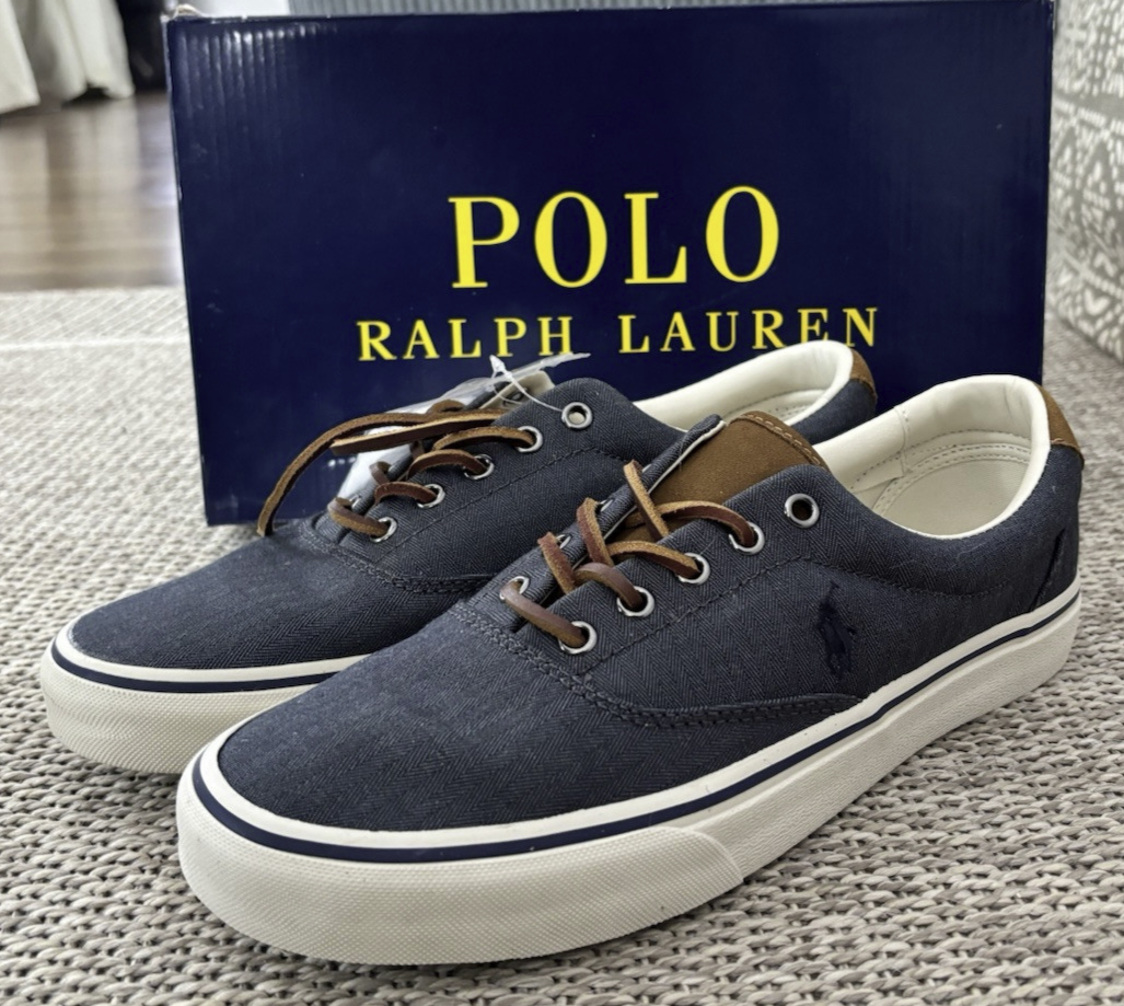 Scarpe Polo Ralph Lauren uomo Keaton Pony taglia 10