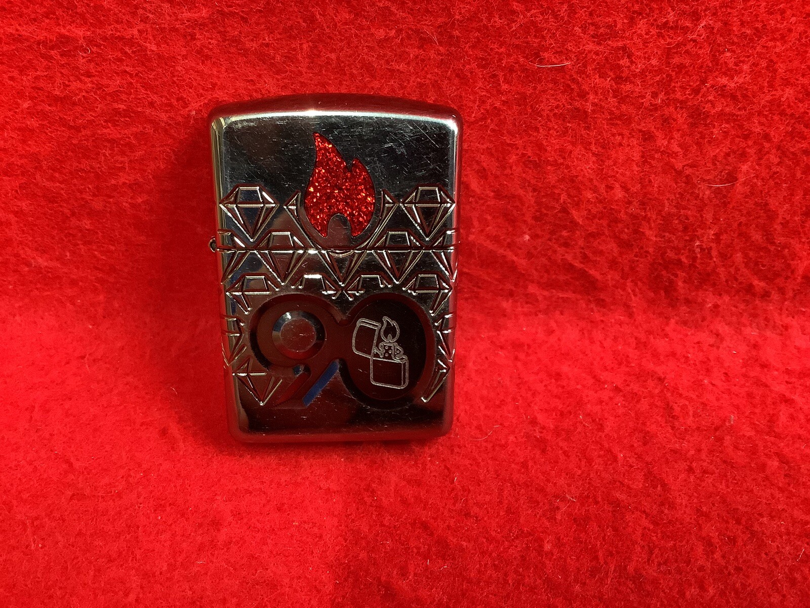 ZIPPO 1932-2022 90th ANNIVERSARY BLACK ICE