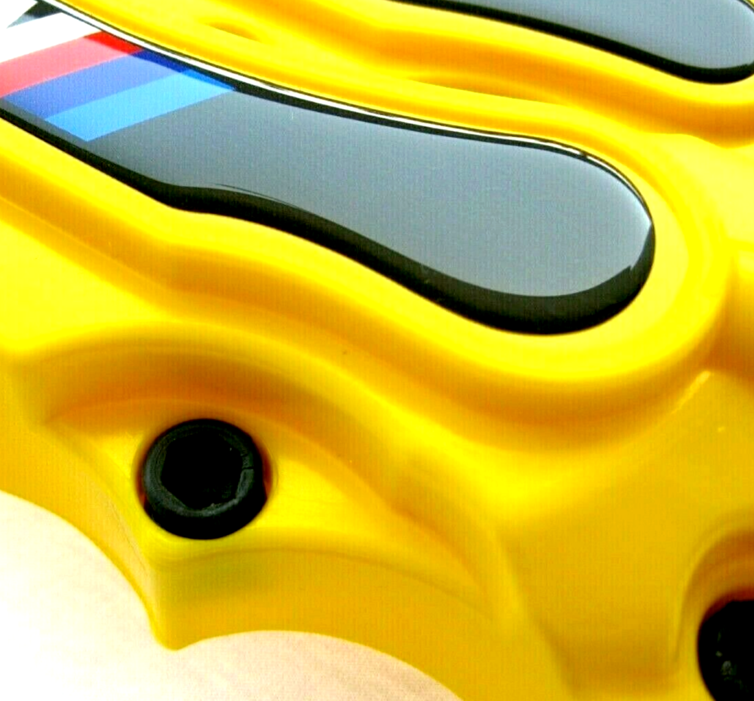 Yellow Brake Caliper Covers For BMW F90 F30 M1 M2 M3 E30 E36 E46 E90 E60 X3 X1 M4 X2 X5 X6