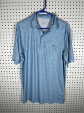 Vineyard Vines printed performance polo shirt size L