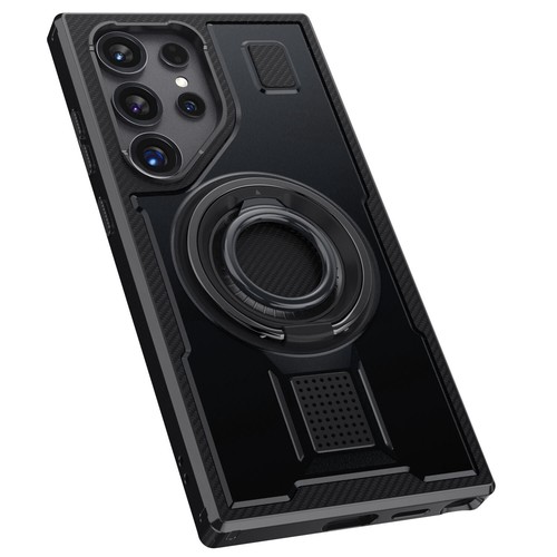 For Samsung Galaxy S25 Plus/Ultra Ring Stand Holder Rubber Case Shockproof Cover - Picture 3 of 30