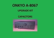 Stereo Amplifier ONKYO A-8067 Repair KIT - all capacitors