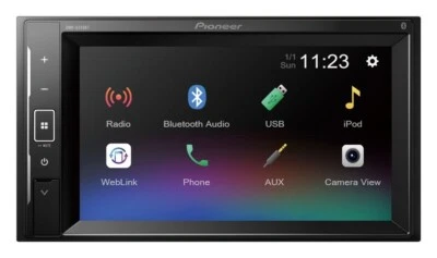 DMH-A240BT AUTORADIO PIONEER CON BLUETOOTH 6.2 POLLICI