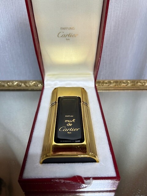Must de Cartier pure parfum 30 ml. Rare, vintage 1981. Sealed