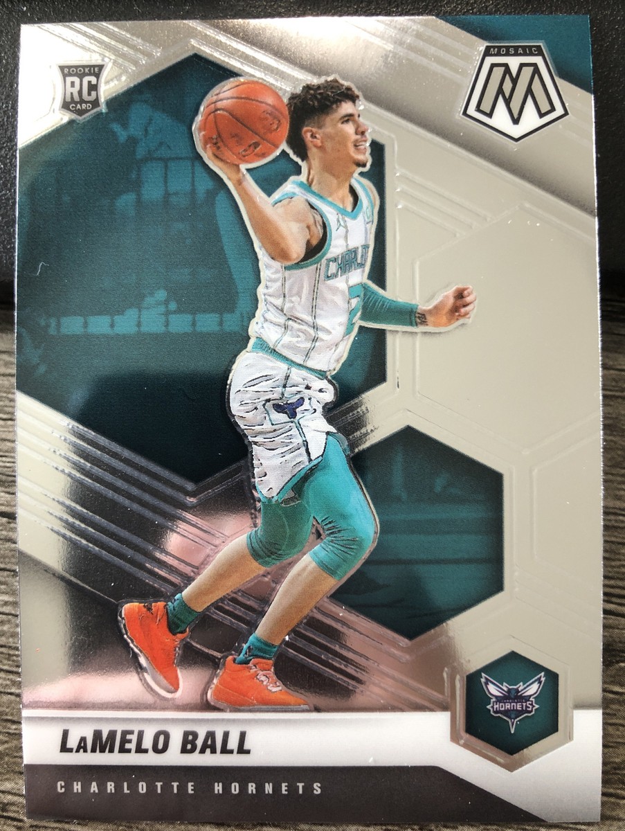 LaMelo Ball 2020-21 Panini Mosaic Variation Rookie Basketball Card