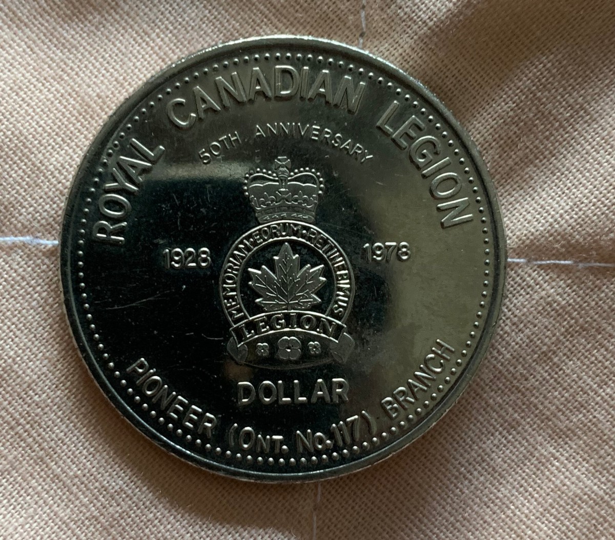 Parry Sound Chamber of Commerce Royal Canadian Legion 1978 One