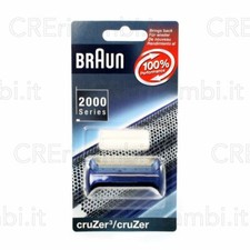 BRAUN Lamina Cornice Blu Originale Rasoio Elettrico CRUZER Serie 2000 5730 5734