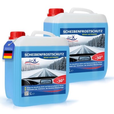 2 x 5L Scheibenfrostschutz bis -20°C - Scheiben Frostschutz Winter