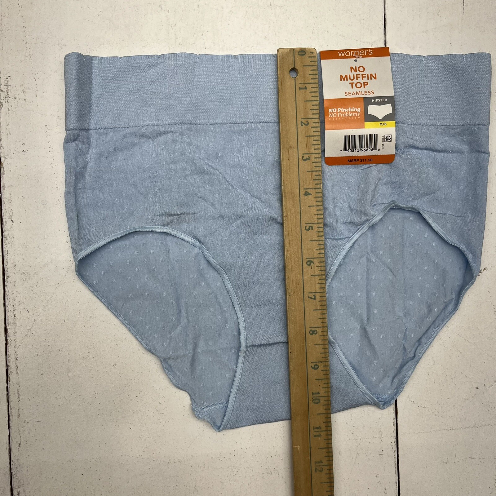 Warners Blue Seamless Hipster Panties Women’s Size Medium (6) NEW eBay
