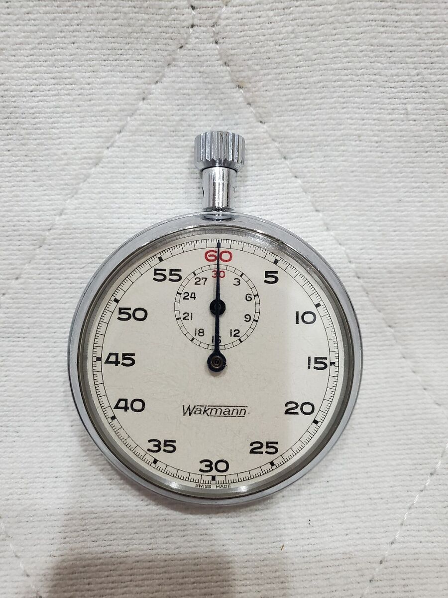 Vintage Wakmann (Breitling) Stopwatch Swiss Made Stopwatch Vintage Wakmann (Breitling) Stopwatch Swiss Made Stopwatch