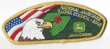 2005 National Scout Jamboree Illowa Council JSP Yellow Bdr.