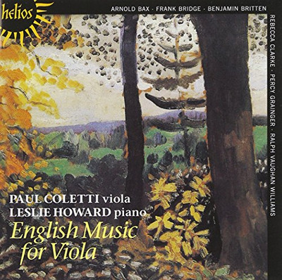 Paul Coletti, Benjamin Britten - English Music for Viola & Piano | CD