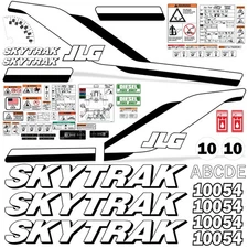 Decal Kit fits JLG 10054 Skytrak Telehandler Forklift + Safety + Bonus USA Made