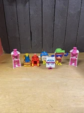 Vintage Lot of 7 McDonald's Happy Meal Toys Changeables Transformers