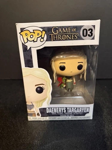 FUNKO POP ! DAENERYS TARGARYEN 03 GAME OF THRONES BOX NOT MINT D01