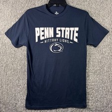 Penn State Nittany Lions T Shirt Short Sleeve Knights Apparel Navy Blue Mens S
