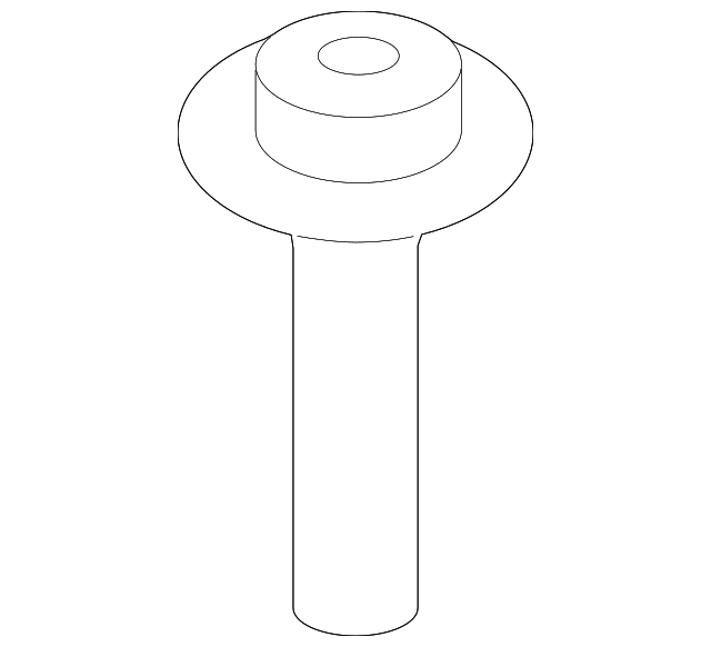 GenuineBMWHeadlampAssemblyRetainerScrew07-11-9-907-28<wbr>6