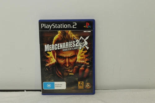 Mercenaries 2 World In Flames PlayStation 2 (PS2 PAL) FAST-POST au-seller✅✅