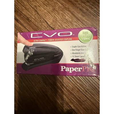 Evo Paper Pro Ultra Compact Power Assisted Stapling 15 Sheets Capacity New
