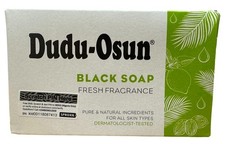 Dudu Osun African Black Soap Fresh Fragrance Natural Ingredient Dermatologist