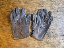 Vintage/Antique Leather English Make Child Gloves 5" x 3"
