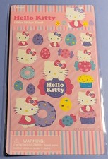 Sanrio Hello Kitty Multicolor Glossy Glitter Paper Sticker Sheet 2013