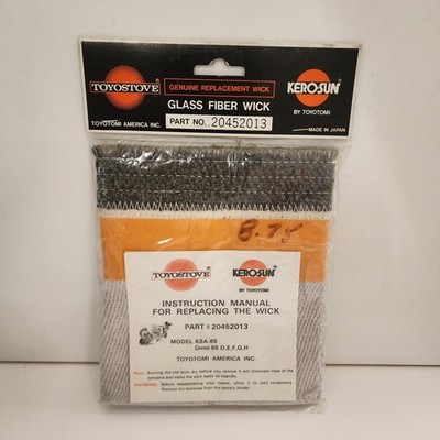 TOYOTOMI 20452013 ORIG KEROSENE HEATER WICK Kero-sun Toyostove