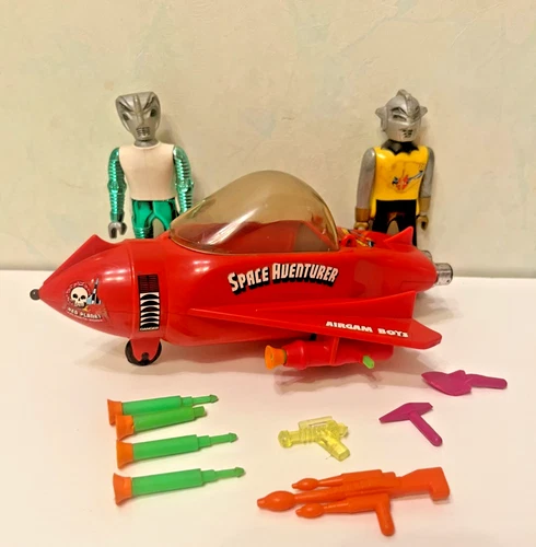 Airgam Boys Space Adventurer Starship Red Planet Air Gam Boy Space Playbig Lot