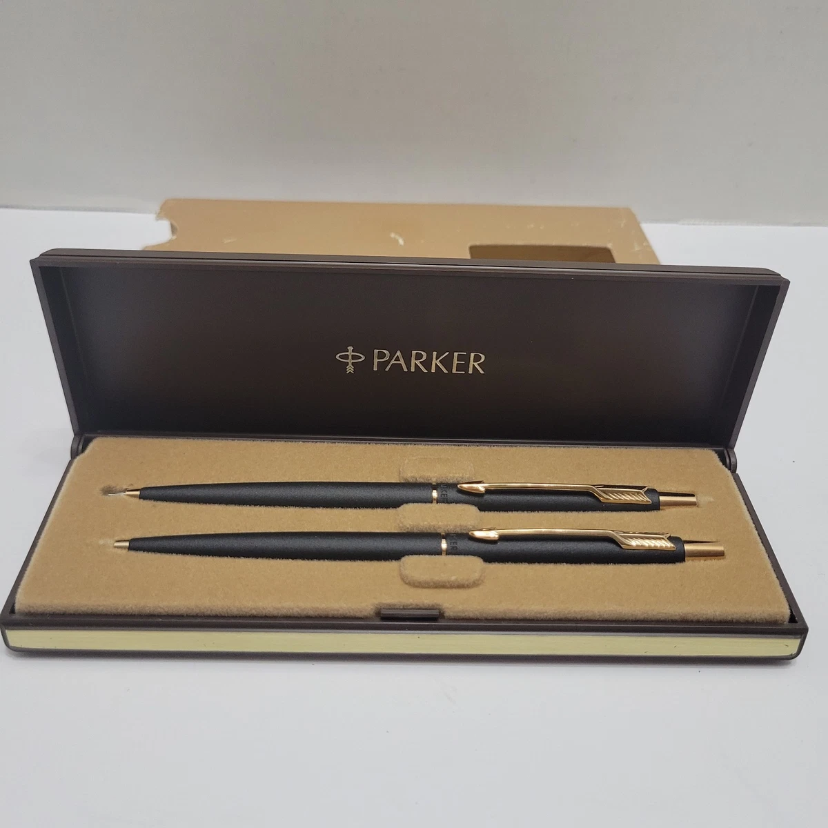 Las mejores ofertas en Oro Parker conjuntos Bolígrafos e