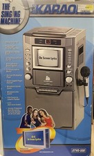 Vintage Singing Machine STVG 500 Karaoke Machine New Never Used