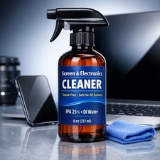 Screen Electronics Cleaner 8oz Streak-Free Cleaning Kit