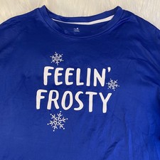 Secret Treasures "Feelin' Frosty" Pajamas Womens Size Small/Medium Nightgown Pjs
