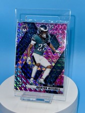 2025 Panini Mosaic - Quinyon Mitchell #72 Camo Pink Mosaic Prizm